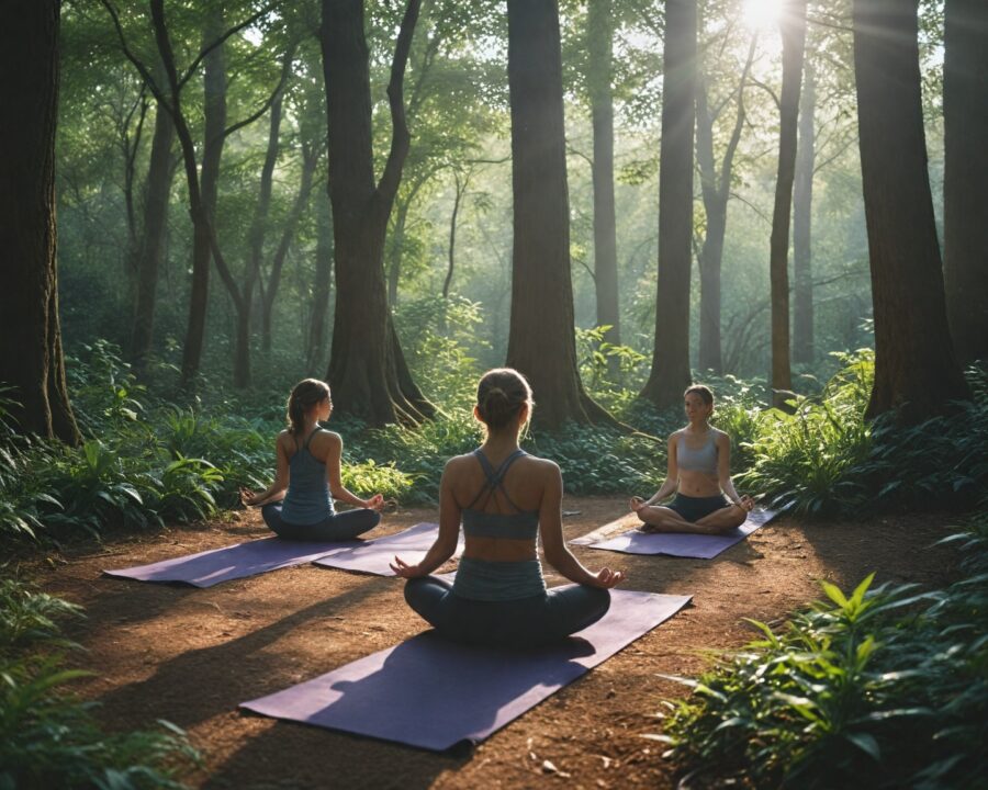 Descubra exercícios ao ar livre que conectam você à natureza e revitalize sua mente