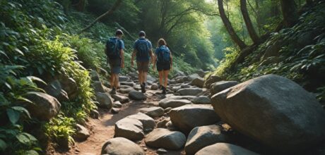 Como os benefícios da caminhada em terrenos irregulares podem melhorar sua saúde