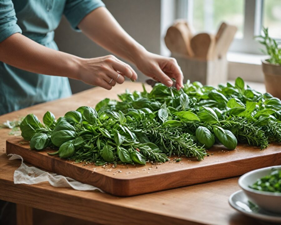 Como usar ervas naturais para enriquecer sua dieta de forma saudável