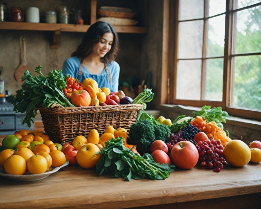 Como os alimentos orgânicos beneficiam sua dieta diária