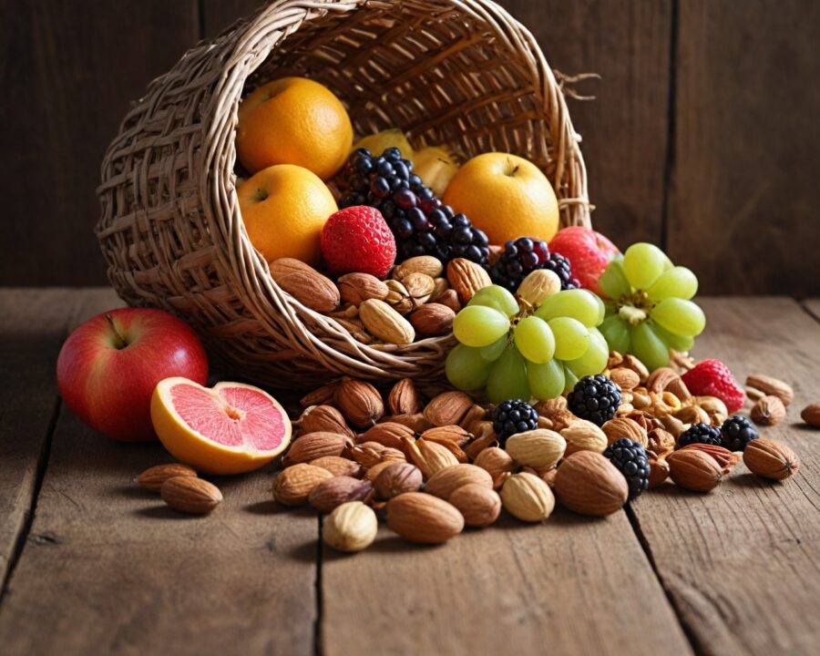 Como os benefícios das frutas secas contribuem para uma alimentação saudável