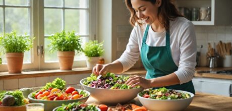 Como Preparar Saladas Nutritivas e Completas para uma Alimentação Saudável