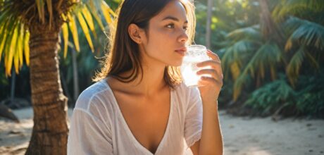benefícios da água de coco para hidratação e saúde