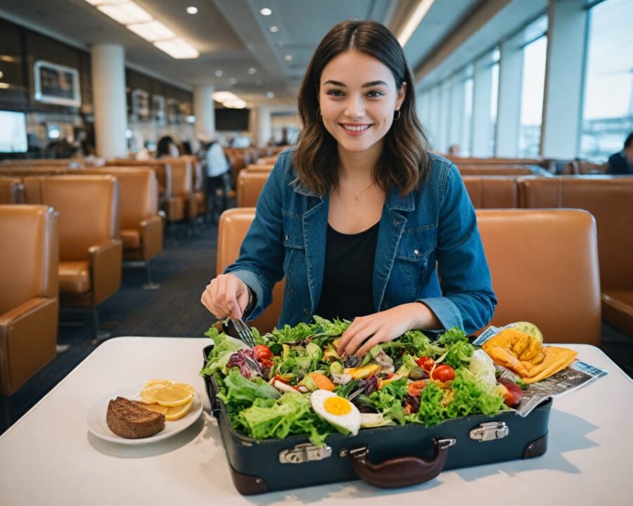 dicas práticas para manter uma alimentação saudável em viagens