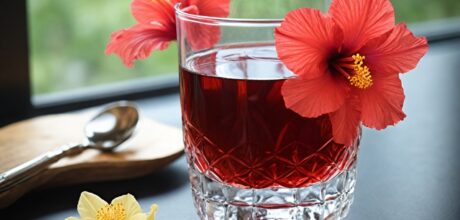 benefícios do chá de hibisco para saúde e bem-estar