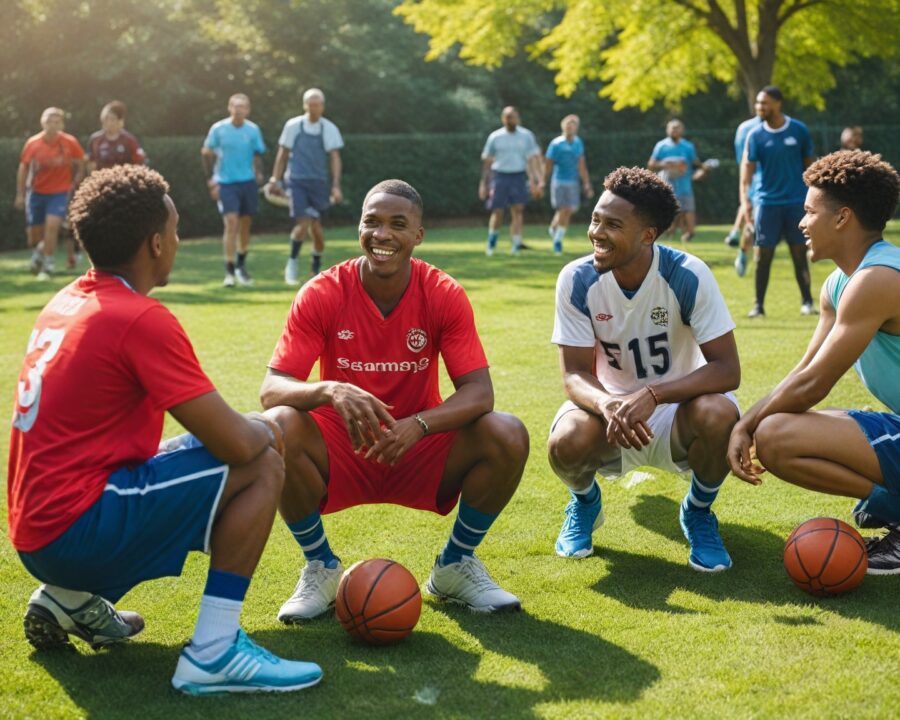 benefícios dos esportes coletivos para saúde e bem-estar