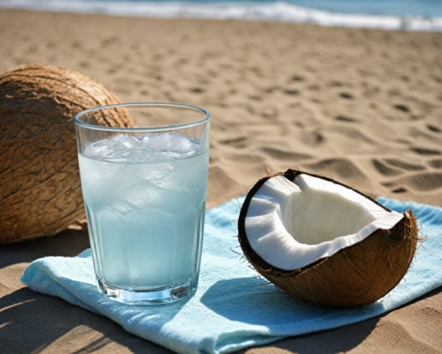 como a água de coco contribui para uma hidratação eficaz